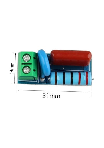 Ac/Dc 5V-400V Snubber Devresi - Röle Kontak Koruma Modülü