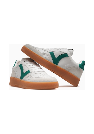 Lufian Elsa Kadın Deri Sneaker Ayakkabı 26y 121230058 Yeşil