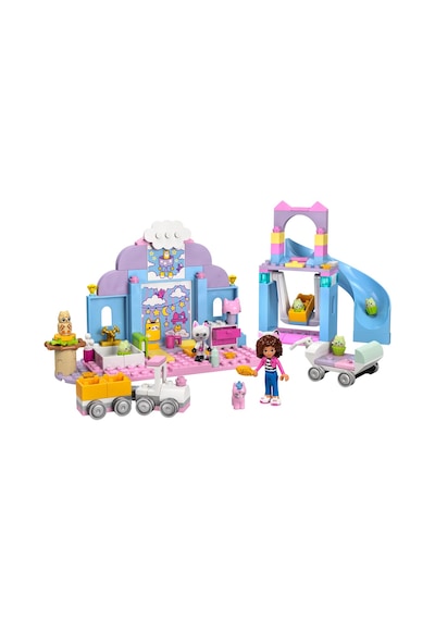LEGO® Gabby's Dollhouse Gabby'nin Kedicik Bakım Odası 10796 - 4 Yaş & Üzeri Çocuklar için Yaratıcı Oyuncak Yapım Seti (165 Parça)