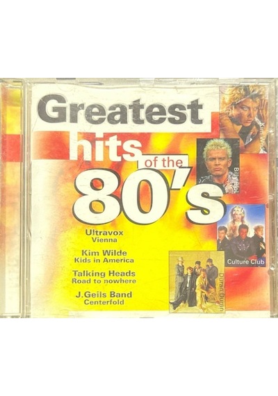Plak Değildir Cd Dir Cd Greatest Hits Of The 80's Cd