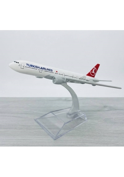 Boeing 777-300 Metal Model Uçak - 1/250 Ölçek