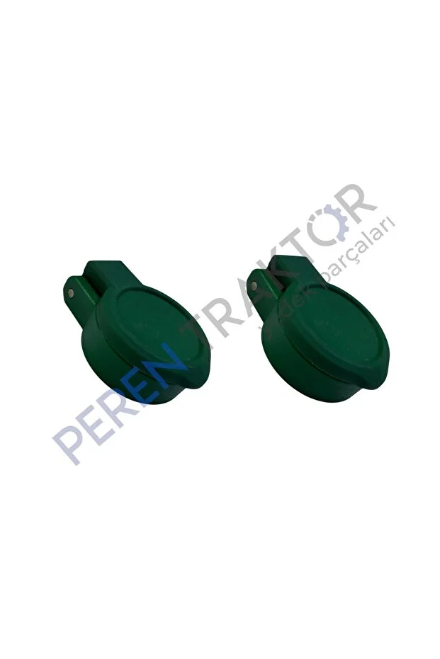 2 Adet Yeşil Renk Traktör Hidrolik Jak Yaylı Toz Kapağı New Holland, Ford, Case