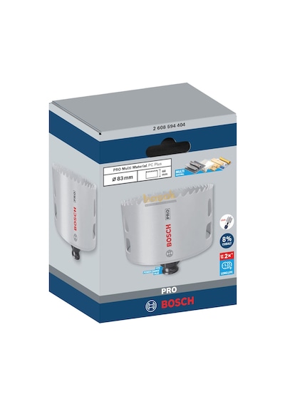 Bosch Pro 83 Mm Pc Delik Testeresi Hss %8 Kobalt 2608594404