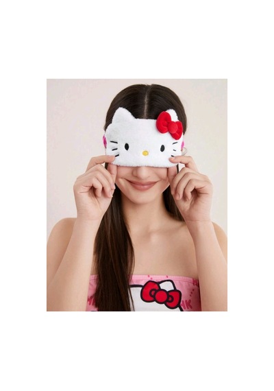 Myballistore Hello Kitty Uyku Göz Bandı Beyaz