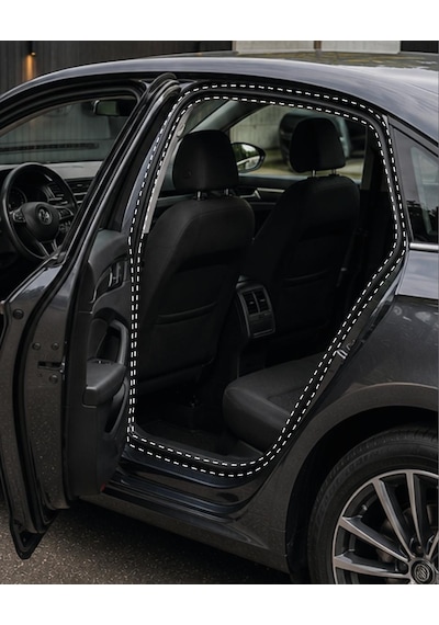 Mitsubishi Lancer Evolution 2007-2016 Sol Ön Ve Arka Kapı Fitili-a Kalite-numlas-nm3063