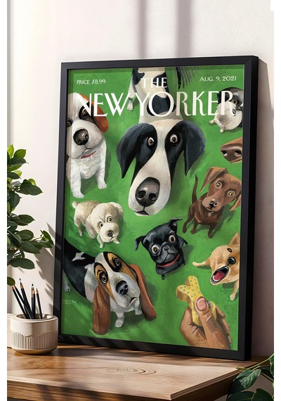 The New Yorker Çerçeveli Tablo August 9 2021