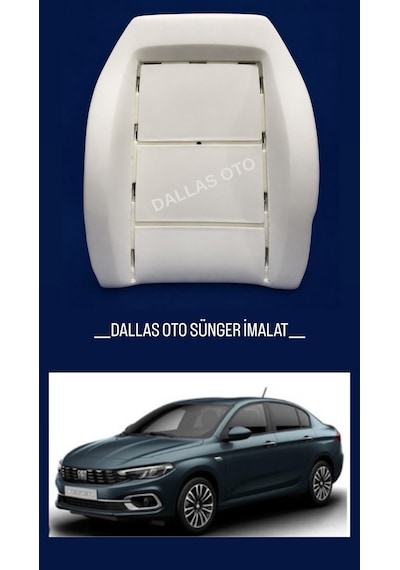 Fiat Egea Uyumlu Koltuk Sırt Süngeri 2016-2020 1