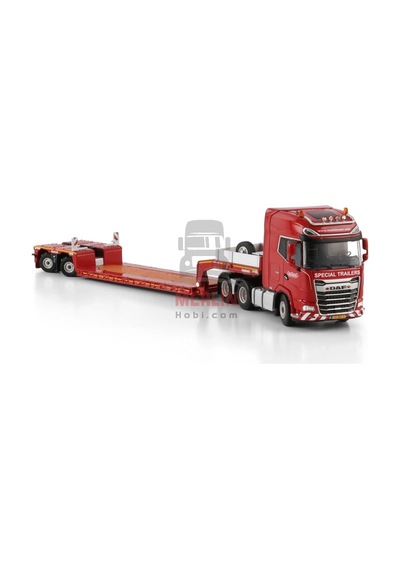 1/50 Nooteboom Red Line Daf Xg+ My25 6x4 Euro Px Low Loader - 2 Axle