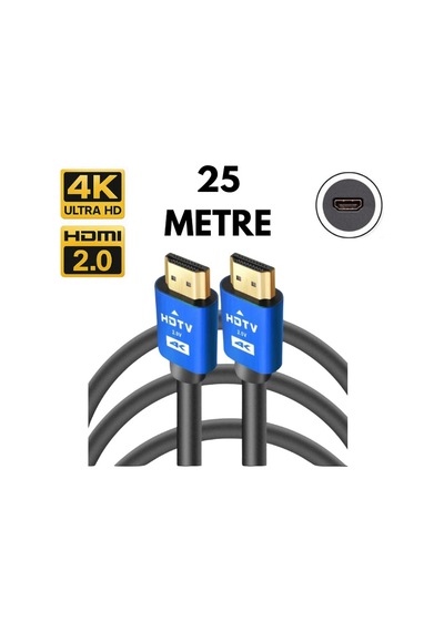 Mas Hdmıpro25 4k Ultra Hd Hdmı 2.0 Kablo 25 Metre - 60hz 18gbps