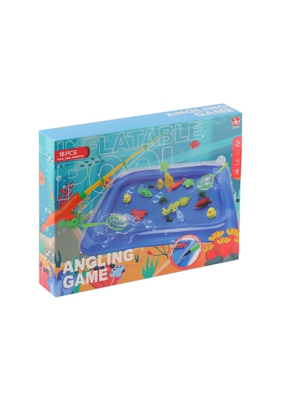 8159-1 Şişebilen Havuzlu Balık Tutma Oyunu -birliktoys