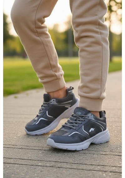 Tuğba Ortopedi 6120 Genç Rahat Sneaker Füme