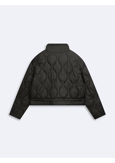 LTB Oversize Kapitone Şişme Yeşil Mont