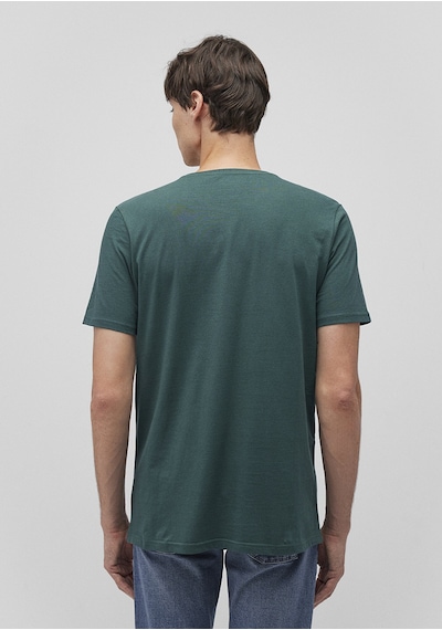 Mavi - 3Lü Bisiklet Yaka Basic Tişört 0611784-70490 Lacivert