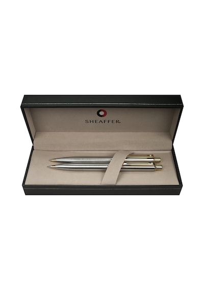 Sheaffer 325-9 Sentinel Tükenmez Kalem & Versatil Kalem Set Krom Çok Renkli