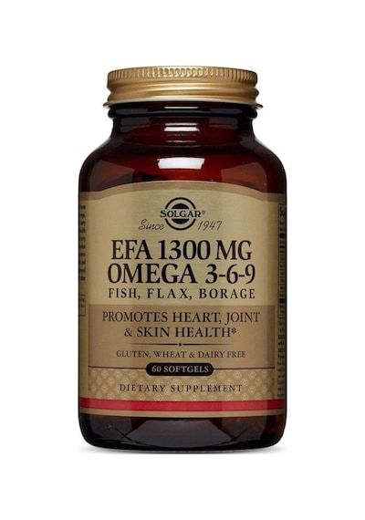Solgar Efa 1300 Mg Omega 3-6-9 Fısh Flax Borage