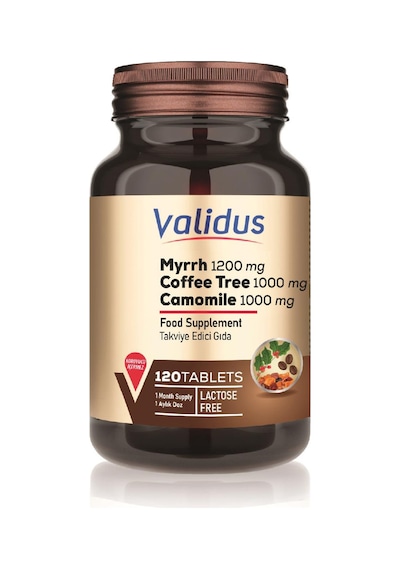 Myrrha 1200 Mg + Coffee Tree 1000 Mg 120 Tablets
