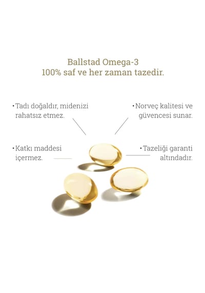 Ballstad Omega-3 Başlangıç Paketi Saklama Kutulu