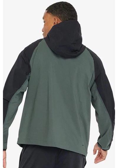 Nike Tech Windrunner Woven Full Zip Loose Fit Jacket Erkek Bol Kesim Paraşüt Kumaş Kapüşonlu Ceket Yeşil Yeşil