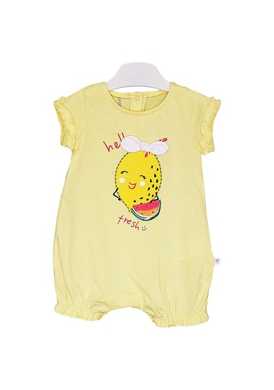 Caramell Bebek Tulumu - Tk7041 Fresh - Sarı