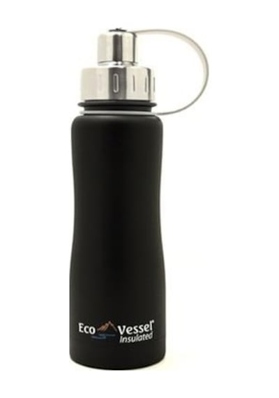 Eco Vessel Vidalı Kapaklı Yalıtımlı Termos 0.50 Litre-Siyah