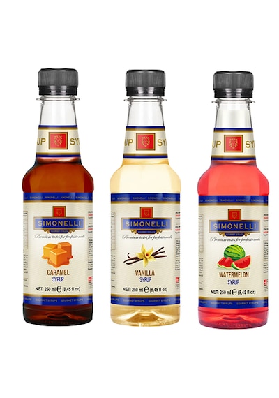 Simonelli Karamel + Vanilya + Karpuz Kahve ve Kokteyl 3 x 250 ML