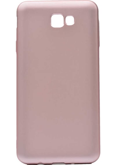 Samsung Uyumlu Galaxy J5 Prime Kılıf Zore Premier Silikon Kapak Rose Gold