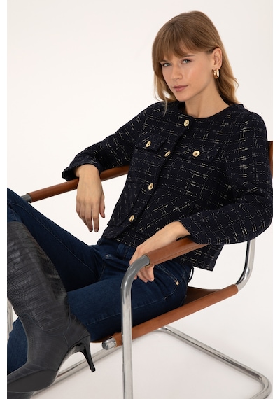 U.S. Polo Assn. Kadın Lacivert Ceket 50308757-VR033