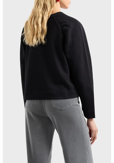 Emporio Armani Kadın Sweat 6d2m8g 2j49z 0999 Siyah