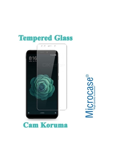 Xiaomi Mi A2-6X Ince 0.2 Mm Soft Silikon Kilif + Tempered Cam 266295831 - Seçenek / Cam Koruma-Cam Istiyorum