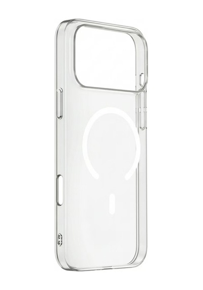 İphone 17 Pro Max Kılıf Sararmaz Ultra İnce Sert Mika Magsafe Kamera Yükseltili Grlpro Bordo