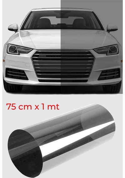 Cam Filmi Siyah Amerikan Çizilmez  Açık ton 75 CM x 1 M