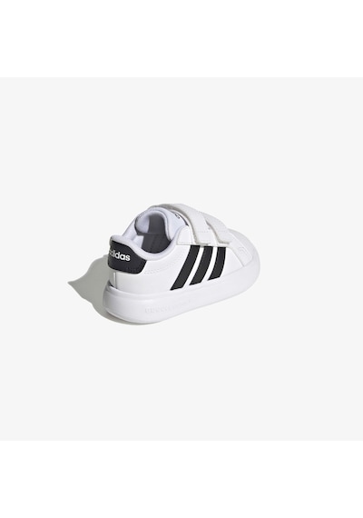 Adidas Grand Court 3.0 Bubble Comfort Çocuk Beyaz Spor Ayakkabı Js4906