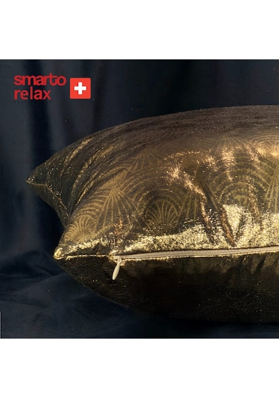 Smarto Relax Luxe Altın Dekoratif Dolgolu Kırlent 45 X 45 Cm Gold