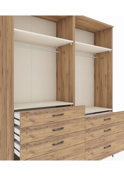 Hyperion Gardrop 4 Raflı 7 Çekmeceli 2 Askılı 176x44x221 Çam-aytaşı/çam Aytaşı/çam Hyperion Gardrop 4 Raflı 7 Çekmeceli 2 Askılı 176x44x221 Çam-aytaşı/çam Aytaşı/çam