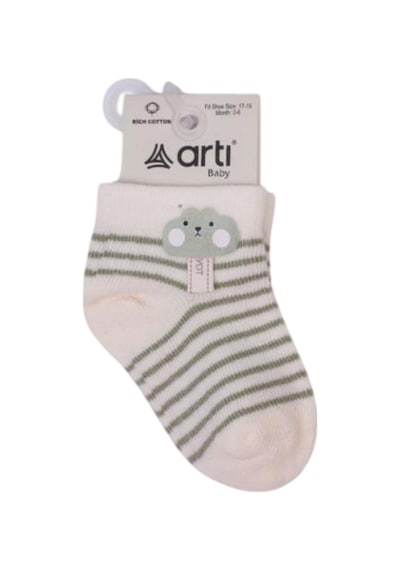 Artı Çorap Artı Kids Erkek Bebek Çorap 46346 Yeşil