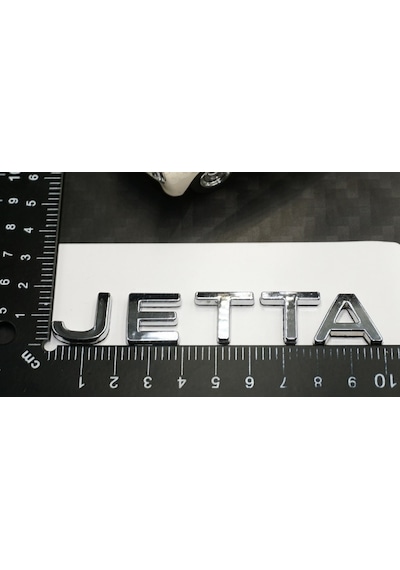 Volkswagen Jetta 2014-2021 Bagaj 3M 3D Krom Abs Yazı Logo Amblem