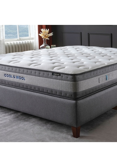 Yataş Bedding Cool&Wool Pocket Yay Yatak Çift Kişilik 160x200