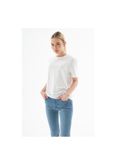 Fashıon Frıends Kadın T-shirt 25y0131k1 Bej