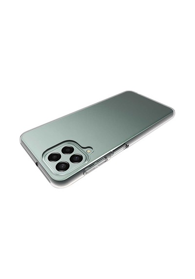 Noktaks - Samsung Galaxy M33 Uyumlu - Kılıf Şeffaf Soft Slim Fitt Süper Silikon Kapak - Şeffaf