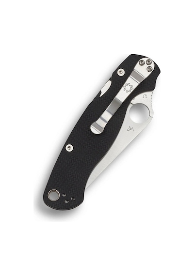 Spyderco Para Military 2 Black G-10 Plainedge Çakı Siyah