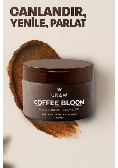 Uraw Coffee Bloom Arındırıcı Body Scrub 200 ML