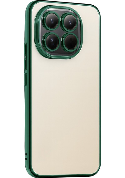 Newface Xiaomi Mi 15t Razer Lensli Silikon - Yeşil Yeşil