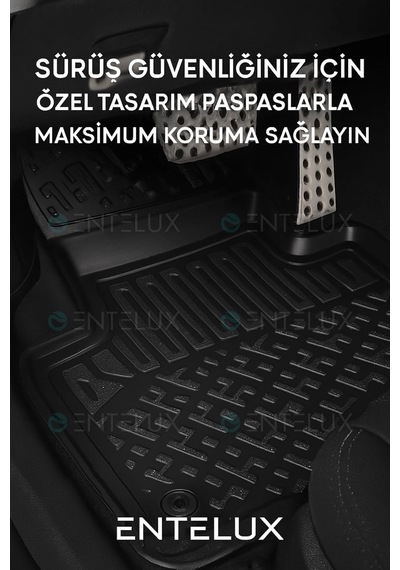 Togg T10x V2 Uzun Menzil 2026 İle Uyumlu Tpe 3d Premium Paspas Seti