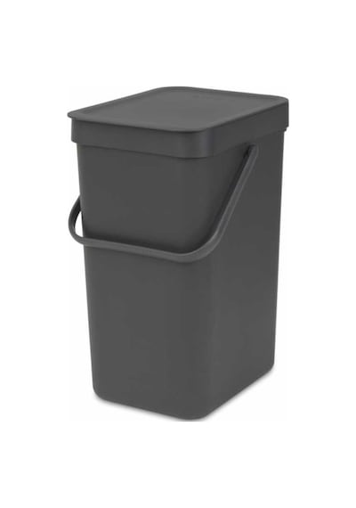 Brb-8710755109805-002-01-sort&go Koyu Gri Çöp Kovası 12l