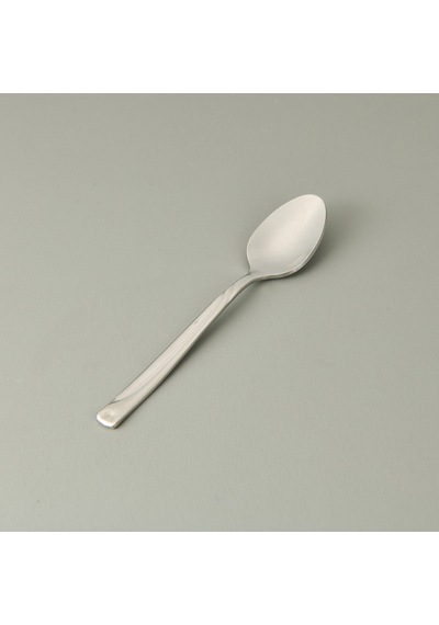 Nehirr Fiesta Sade 12'li Çay Kaşığı - Gümüş - 11 Cm Çok Renkli