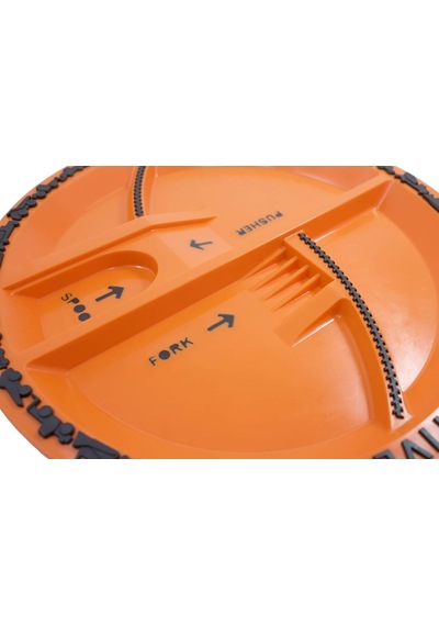 Constructive Eating Wj-660 Çocuklar İçin Şantiye Tabağı, Plastik Genel