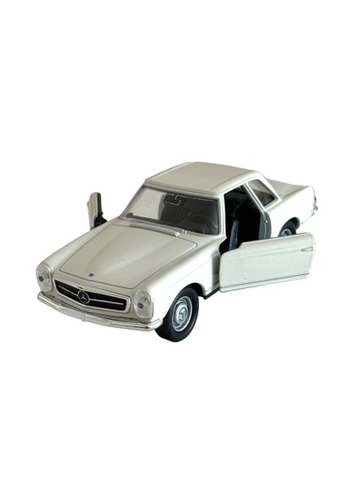 1963 Mercedes 230sl Model Araba 1:32 Ölçek 11cm Metal Diecast