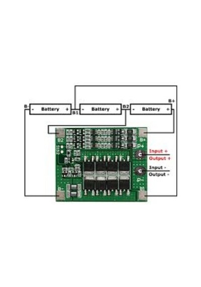 3S 25A Bms Şarj Modülü