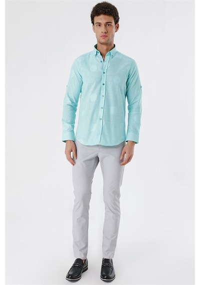İmza Açık Yeşil Kısalabilir Kollu Desenli Jakarlıcepsiz %100 Pamuk Casual Slim Fit Gömlek 1004230183-açık Yeşil Açık Yeşil İmza Açık Yeşil Kısalabilir Kollu Desenli Jakarlıcepsiz %100 Pamuk Casual Slim Fit Gömlek 1004230183-açık Yeşil Açık Yeşil