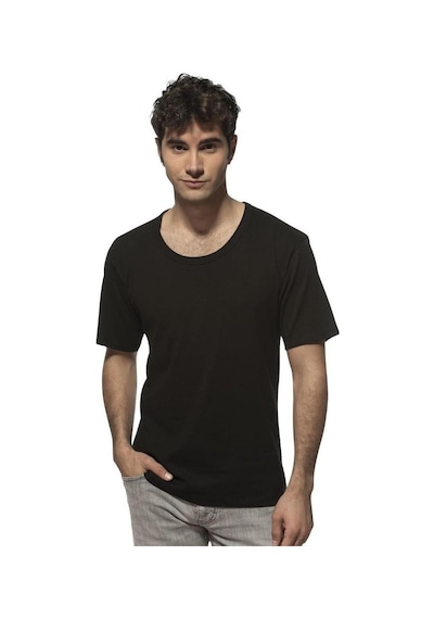 Özkan Underwear 3 Lü Paket Özkan Erkek Ribana Kısa Kol Bisiklet Yaka Atlet 0115